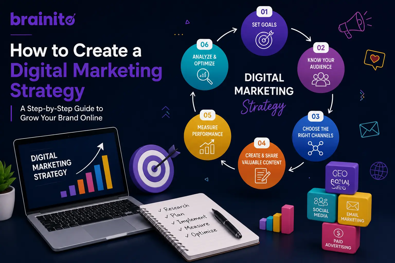 How to Create a Digital Marketing Strategy (2026 Guide)